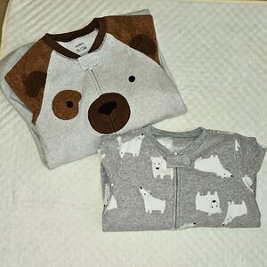 Adorable Bear and Polar Bear Baby Onesies